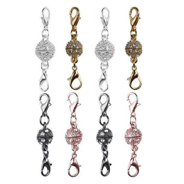 Secure Maxbell 8x Alloy Lobster Clasps Claw Jewelry Making for Keyring Necklace 46mm Specialty
