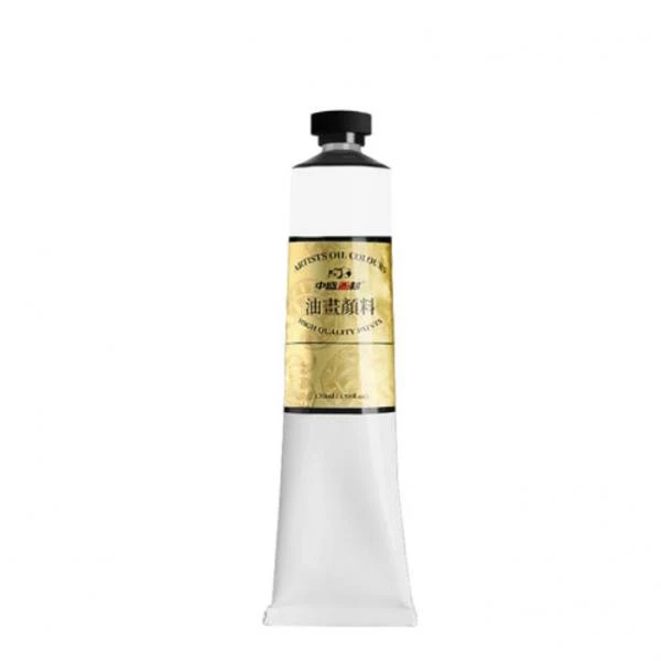 Genuine Maxbell 1pc Oil Paint 50ml Tube Professional Children Drawing White Sustainable