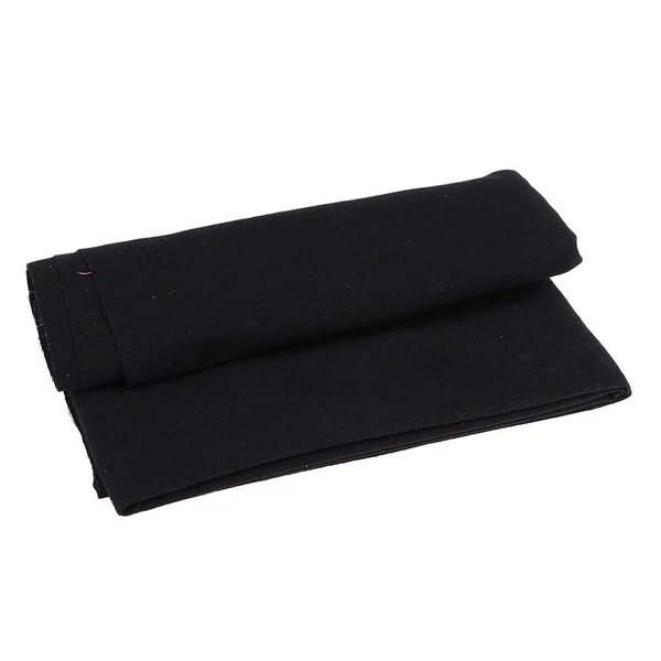 Trendy Maxbell 2 Meters Dyed Cotton Fabrics Quilt Cloths for Sewing Crafting DIY Black Long-Lasting