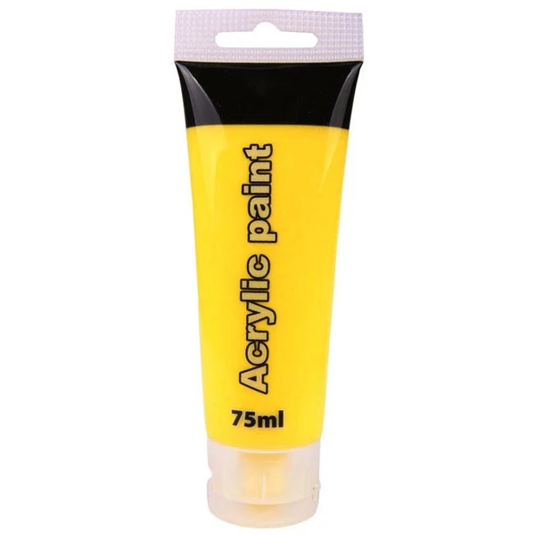Excellent Maxbell Acrylic Paint Waterproof Pigment Adults Craft Drawing Coloring Yellow Versatile