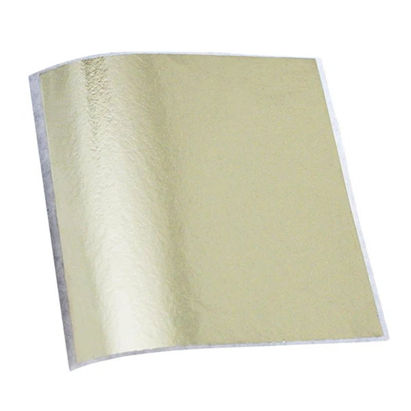 Contemporary Maxbell Imitation Gold Leaf Transfer Leaf Foil Gilding Crafting DIY Champagne Silver Fashionable