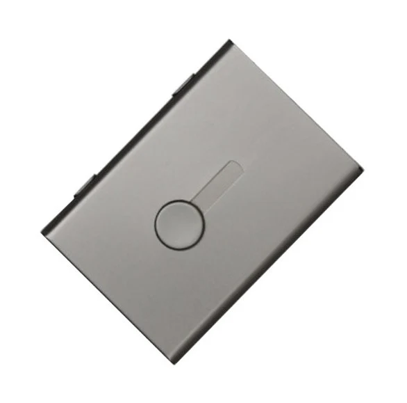 Selected Maxbell Business Card Holder Case Metal Pocket Card Holder Name Card Gray Powerful
