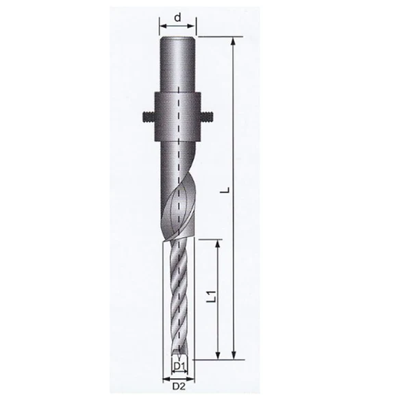 Classic Maxbell HSS Woodworking Wood Salad Drill Multi-stage Drilling 5×10×100mm Innovative