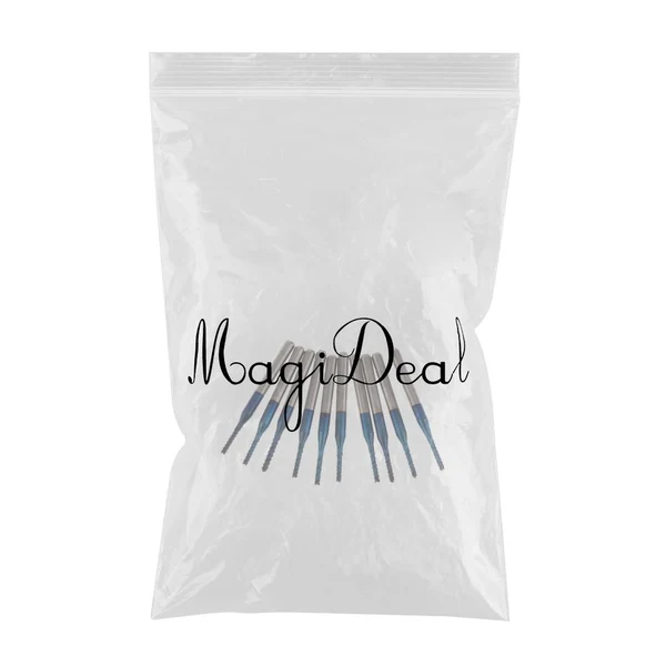 Environmentally Friendly Maxbell 10PCS Set 1 8 Inch Shank PCB CNC Drill Bits End Mill Engraving 1.5mm Luxury
