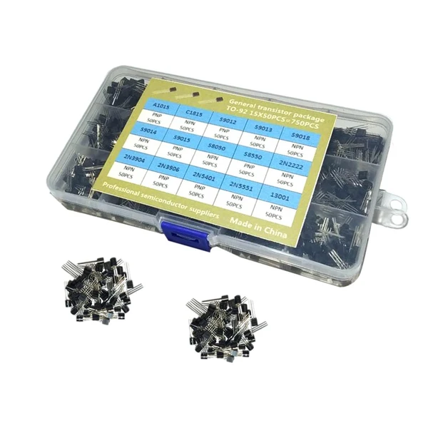 Genuine Maxbell Transistor Assortment Box for Electronic TV Set DIY Parts Pack of 750pcs Breathable