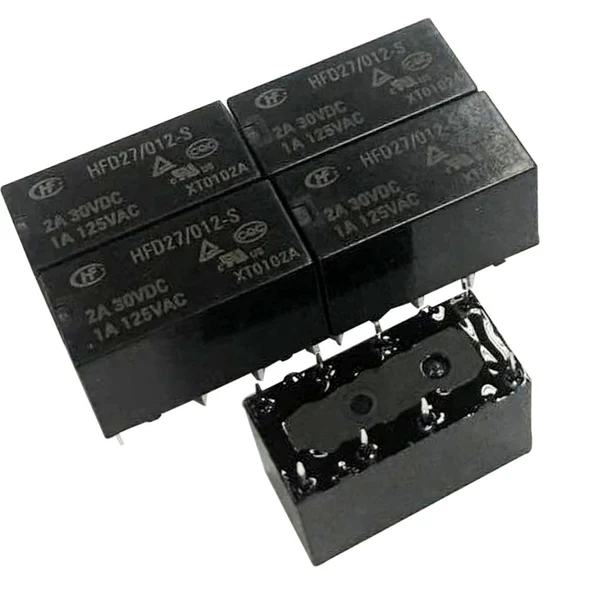 Clean Maxbell Signal Relays Coil SPDT 8 Pins PCB General Purpose Power Relays 5 Pcs 12V Consistent