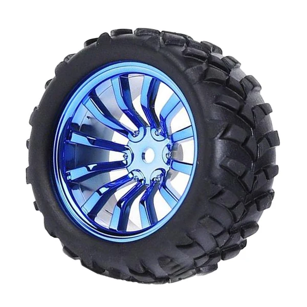 Carefully Designed Maxbell Robot Tire Wheel TT Motor Wheel 65mm Wheel Coated Rubber Tire blue Crafted