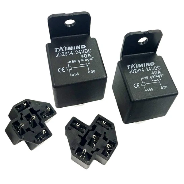 Sustainable Maxbell Automotive Relay with PCB Holder 12V 24V JD2914 24V Selected