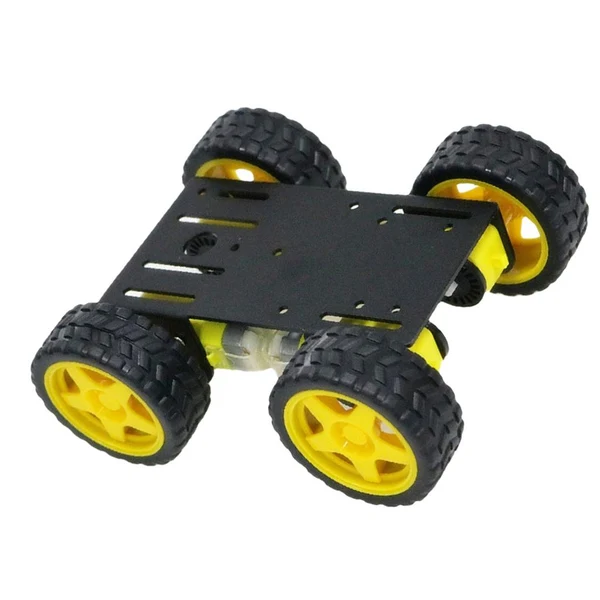 Functional Maxbell 1 to 120 motor - C101 smart car chassis Remote control toy car Black Easy-to-Use