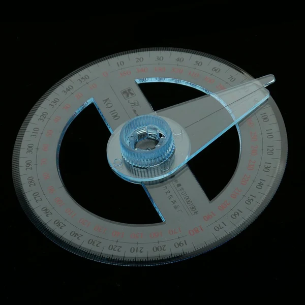 Consistent Maxbell All Circular 10 cm Plastic 360 Degree Protractor Pointer Ruler Angular Viewer Swing Arm School Office Supplies Premium Material