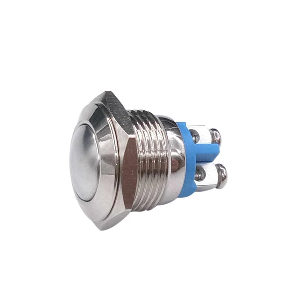 Classic Maxbell 16mm 5 8 Metal Momentary Push Button Switch 3A 250V AC SPST 1NO Industrial Car Switch Certified