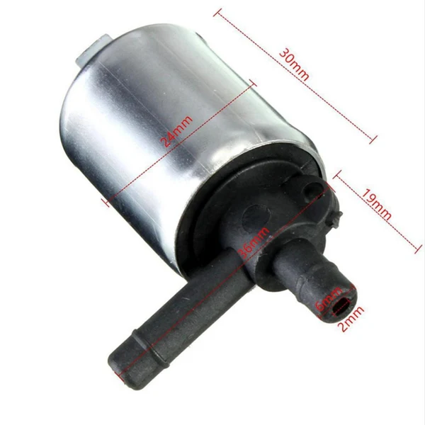 Refined Maxbell 12V DC Mini Plastic Solenoid Valve For Gas Water Air N C Normally Closed Responsible