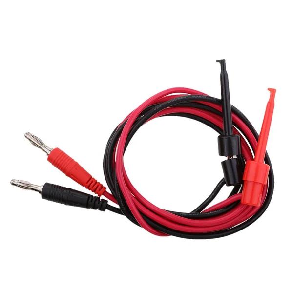 Innovative Maxbell 1Set 1M 4mm Silicone Banana Plug to Test Hook Clip Probe Lead Wire Cable Test Leads Kits Sophisticated