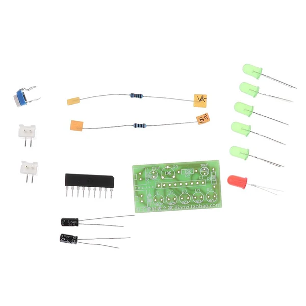 Long-Lasting Maxbell 3.5-12V LED Indicating Audio Level Meter Indicator with Adjusted Brightness level Kit for Arduino High-Grade