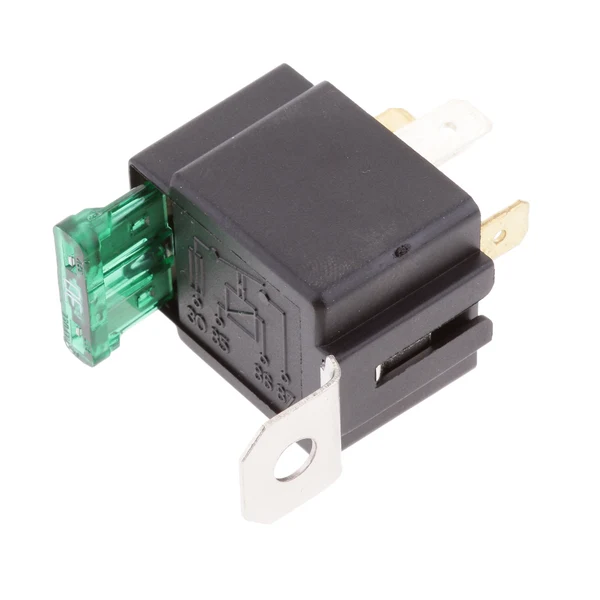 Proven Maxbell 3 Pieces 24V 30A 4 Pin SPST Relay With Fuses Automotive Electronic Official