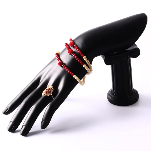 Fine Maxbell Jewelry Ring Bracelet Display Holder Stand Show Rack Resin Mannequin Hand Innovative