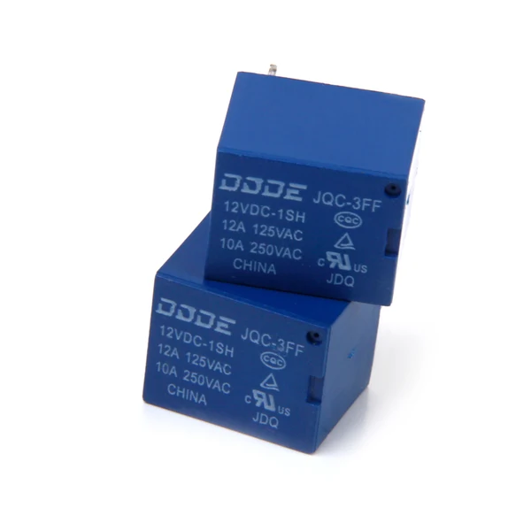 Selected Maxbell 2pcs 12V DC 10A 5Pin Mini Power Relay SRD-12V Natural