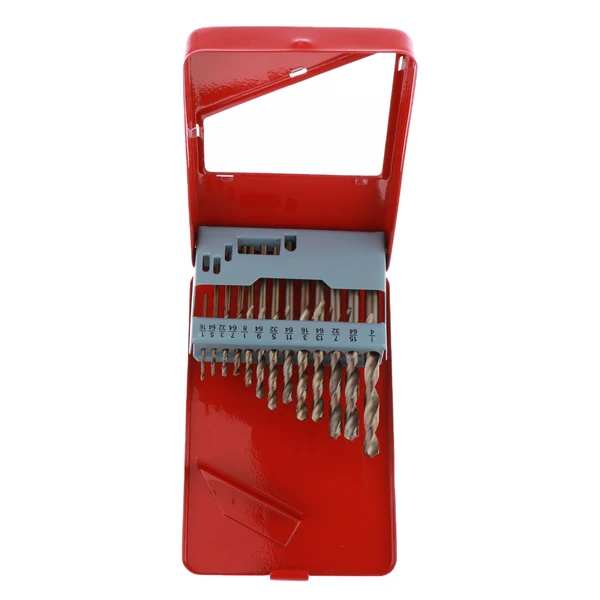 Advanced Maxbell 13pcs set HSS Left Hand Drill Bit Set with Titanium Nitride Coating Tool High-End