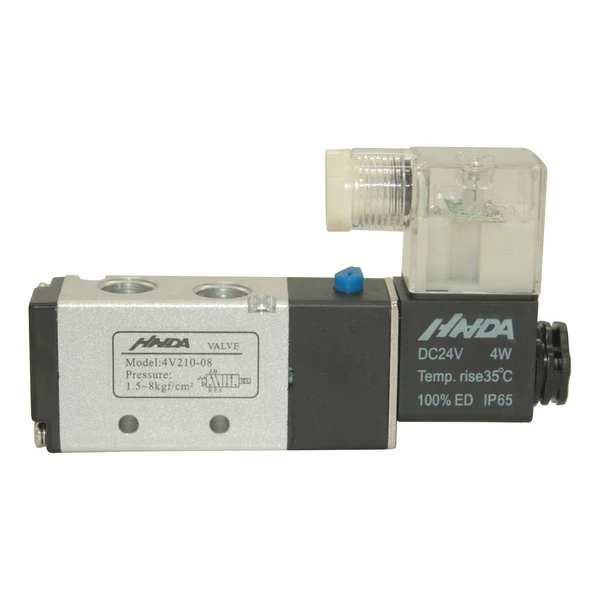 Trusted Maxbell DC 24V Solenoid Air Valve 5 Port 2 Position 4V210-08 Smooth