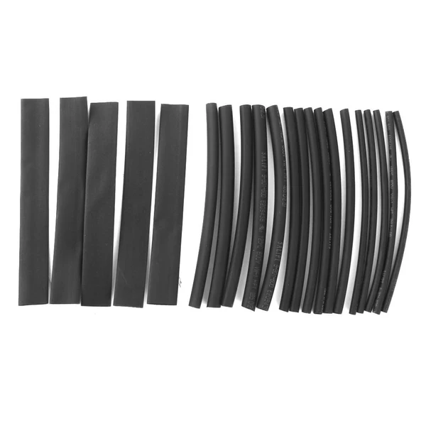 Original Maxbell 20PCS Assorted PVC Heat Shrinkable Tubing Wire Cable Sleeve 4 Sizes Black Powerful