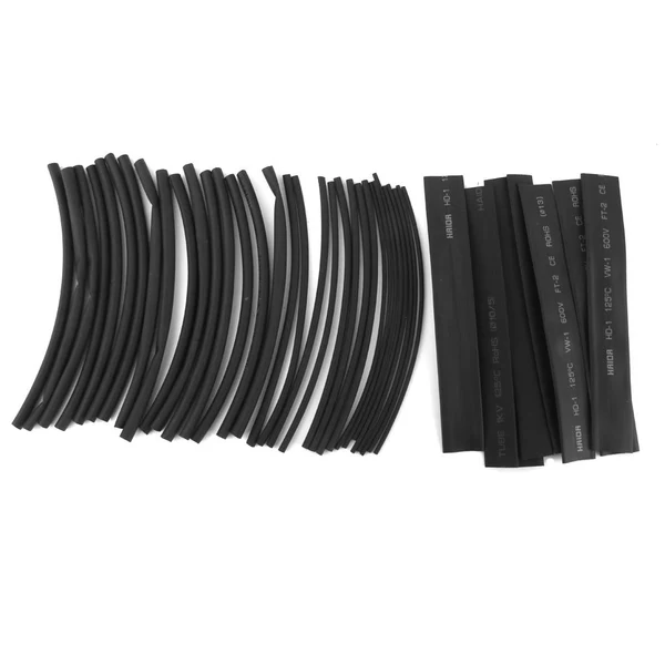Exceptional Maxbell 48PCS Assorted PVC Heat Shrinkable Tubing Wire Cable Sleeve 6 Sizes Black Innovative