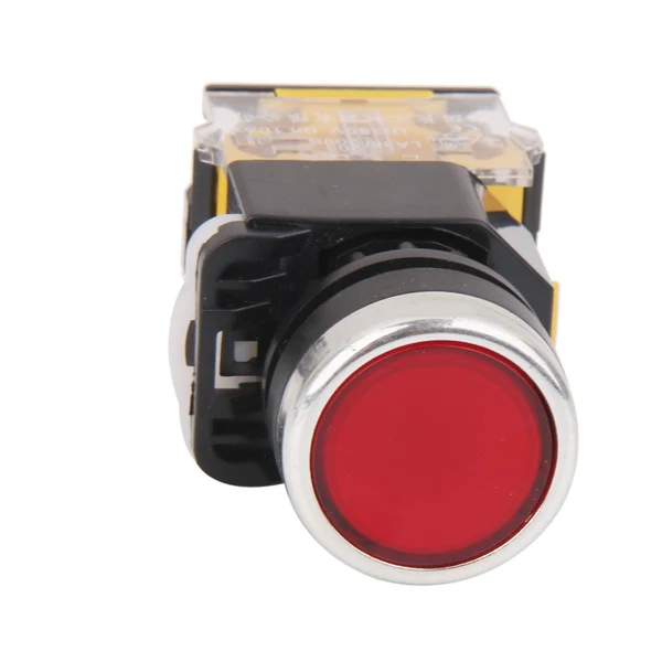 Artisan Maxbell 660V Push Button Momentary Press Switch Heavy Duty -Red Detailed