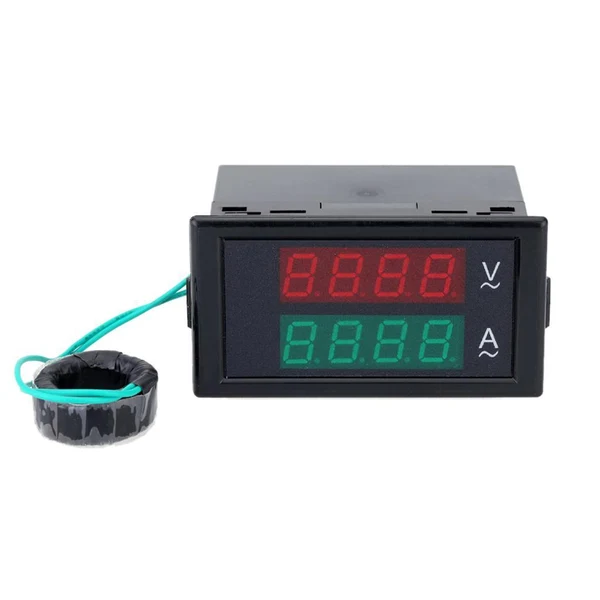 Classic Maxbell Dual LED Digital Voltmeter Ammeter Amp Volt Meter Gauge Tester AC 300V 100A Stylish