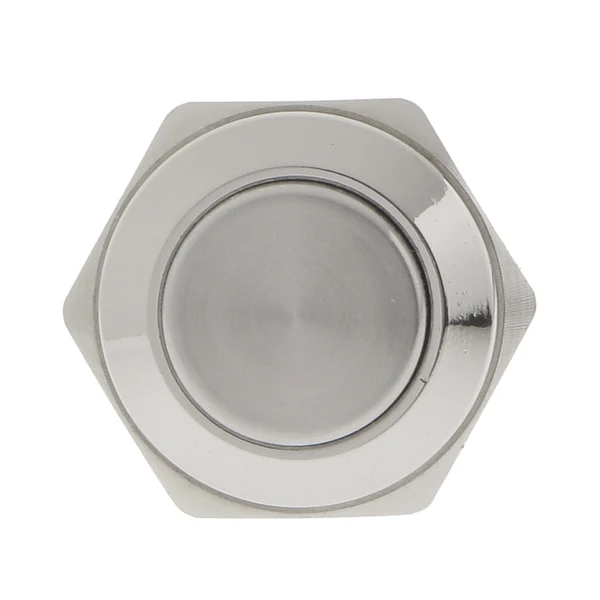 Convenient Maxbell Car Metal Momentary 12V 16mm Push Button Switch SPST Waterproof Comfortable