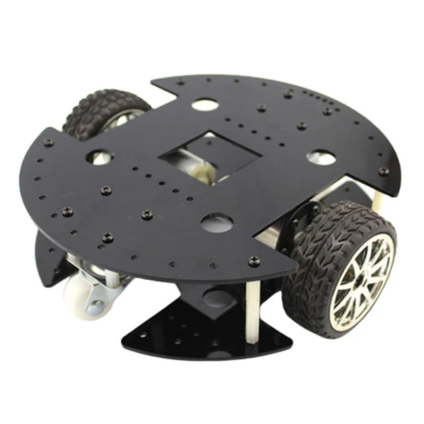 Functional Maxbell Intelligent Car 37GB Deceleration Motor DIY Kit Robot Chassis Model High-Performance