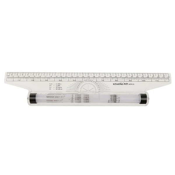 User-Friendly Maxbell Plastic 30cm Multi-Purpose Drawing Rolling Parallel Ruler Elite
