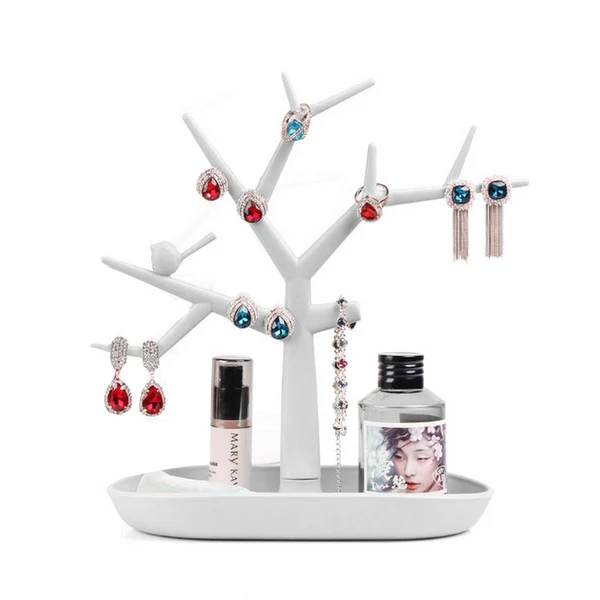 Casual Maxbell 1pc Earrings Rings Jewelry Tree Stand Display Organizer Holder Show Rack Premium Material