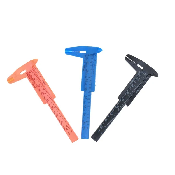 Sophisticated Maxbell 80mm Mini Plastic Sliding Vernier Caliper Gauge Measure Tool Ruler Enhanced