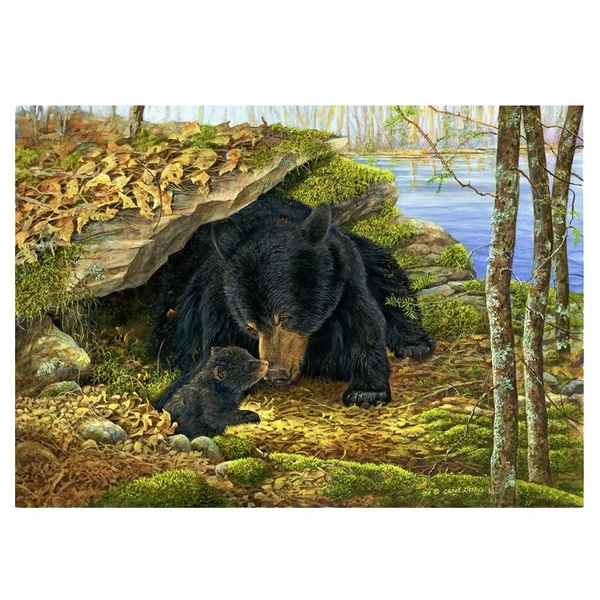 High-End Maxbell DIY 5D Diamond Embroidery Painting Cross Stitch Art Kit Home Decor Bear Convenient