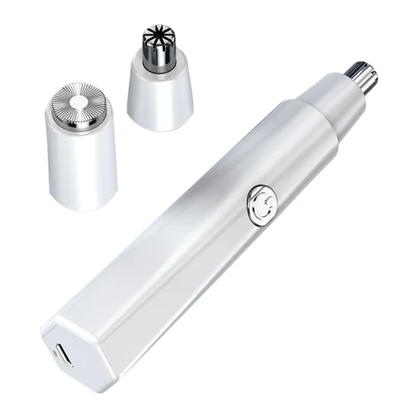 Refined Maxbell Ear and Nose Hair Trimmer Clipper IPX5 Waterproof Groomer Personal Trimmer White Casual
