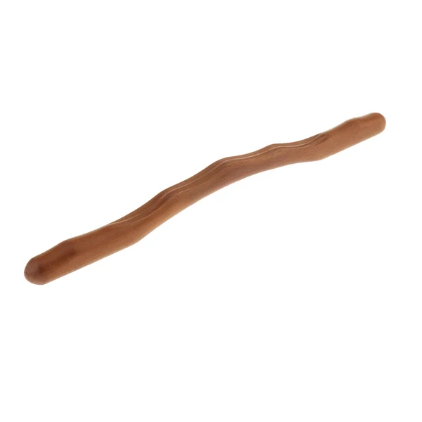 Fine Maxbell Wood Guasha Scraping Stick for Back Shoulder Neck Waist Legs carbonize 52cm User-Friendly
