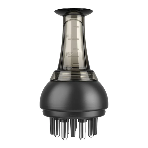 Fast Maxbell Scalp Applicator Comb 4ml Convenient Multiple Functions for Travel Home Men Black Elegant