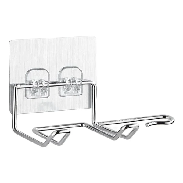 Outstanding Maxbell Hair Dryer Holder No Drilling Styling Tool Organizer Sturdy Bathroom Silver Casual