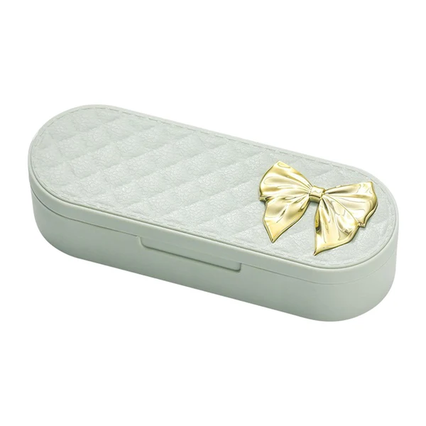 User-Friendly Maxbell 4 Grids Portable Pill Organizers Daily Work Traveling Pill Cases Holder Green Proven
