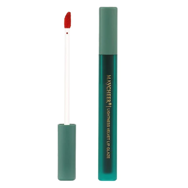 Safe Maxbell Velvet Liquid Lipstick Makeup Long-Lasting Wear Not Fade Lip Gloss 05 Breathable