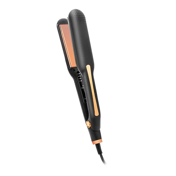 Reusable Maxbell Hair Straightener Curler Curved and Straight Hair Multifunction Women black Crafted