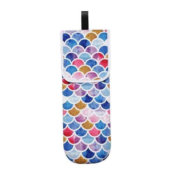 Superior Maxbell Travel Water-resistant Curling Iron Holder Cover Bag Carrying Purple Certified