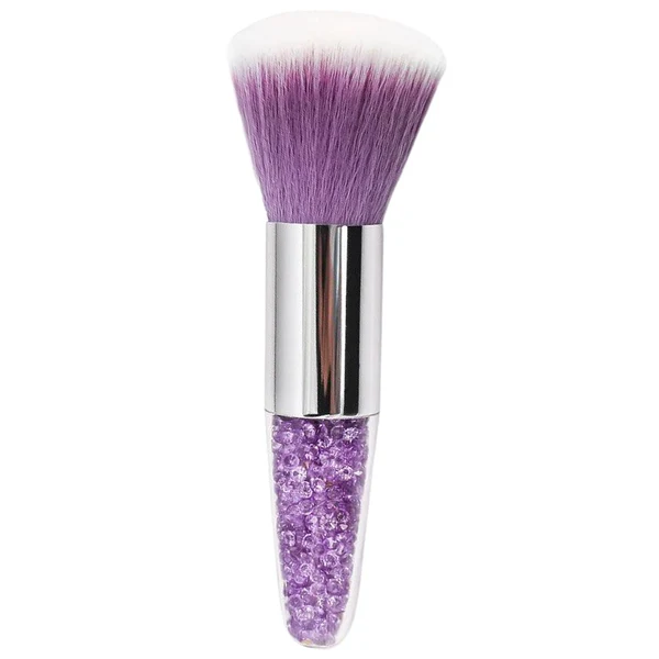 Proven Maxbell Soft Foundation Nail Brush Gel Powder Dust Remover Nail Art Tools Purple Enhanced