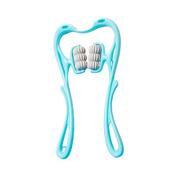 Prestigious Maxbell Neck Massager Tool 6 Balls Multifunctional Handheld for Legs Elderly Men Blue Premium