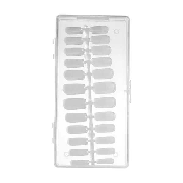 Sustainable Maxbell 504Pcs Transparent False Nail Tips for Parties Lady Square Practical