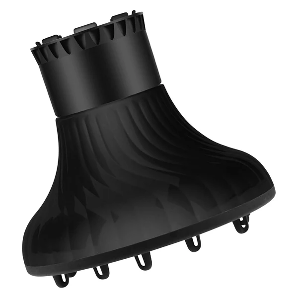 Safe Maxbell Hair Dryer Diffuser for Curly and Wavy Hair Black Solid