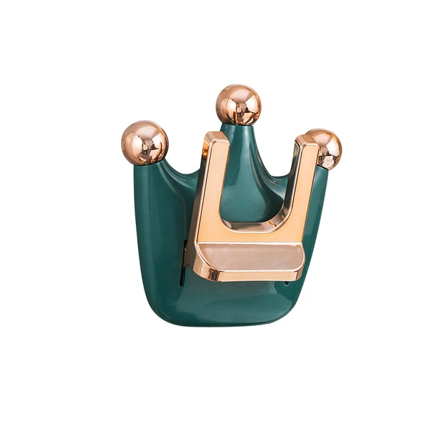 Efficient Maxbell Hair Dryer Shelfs Foldable Bathroom Tray for Countertop Toilet Hair Tools Green Fine Crafted