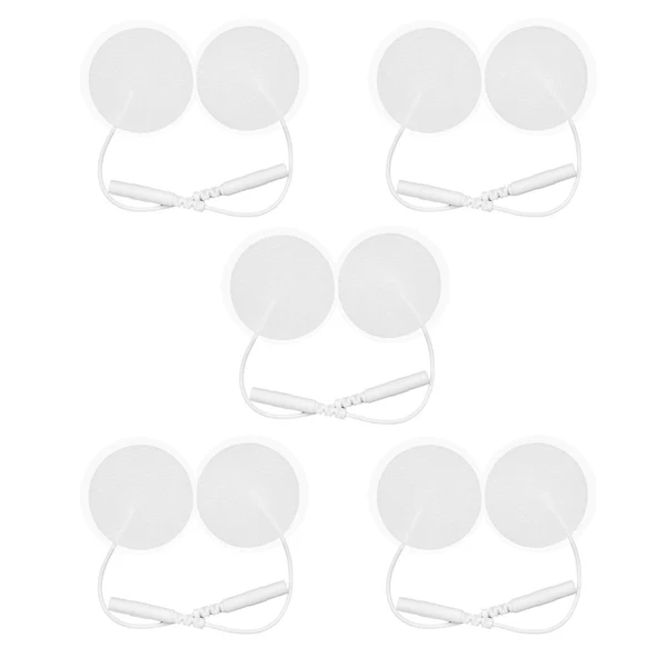 Elegant Maxbell Pack of 10 Electrode Pad for Acupuncture Therapy Tens Massager Unit Reusable Convenient