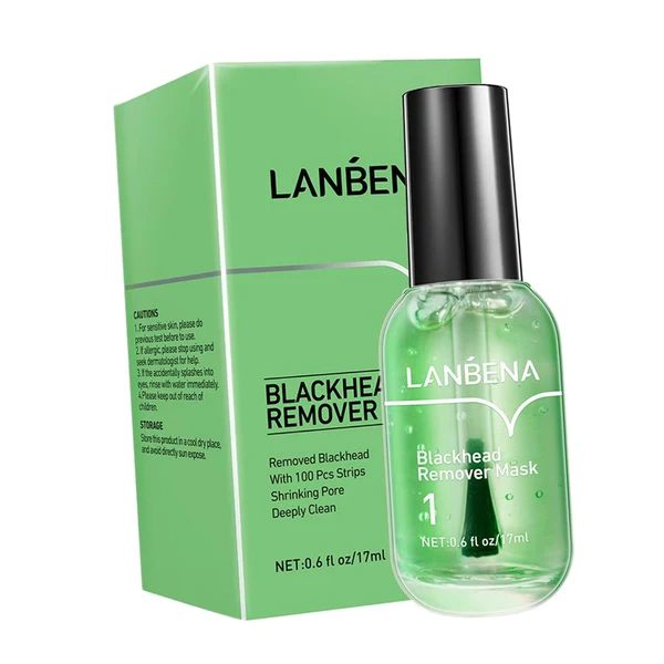 Luxury Maxbell 2in1 Blackhead Remover Mask Removing Kit Peel Off 100 Strips Papers for Face Enhanced