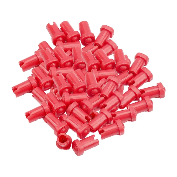 Consistent Maxbell 50 Pieces Glue Bottle Unblocking Needles Bottle Plug Tips for Home Salon Red Expertly Made