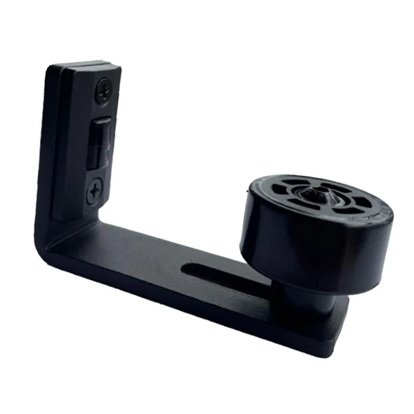 Elegant Maxbell Door Guide Black Rollers Adjustable Floor Guide for Indoor Home Office Effective
